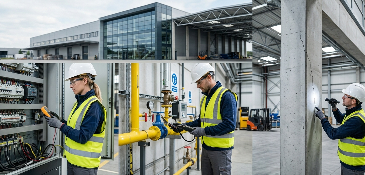 Lee más sobre el artículo Antes de que ocurra un accidente: ¿tu empresa necesita un Dictamen Eléctrico, de Gas y Estructural?