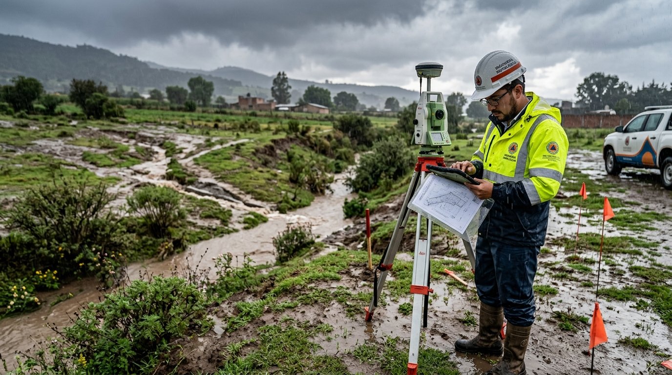 En este momento estás viendo ¿Tu terreno tiene riesgo de inundación? Descúbrelo con un Estudio Hidrológico